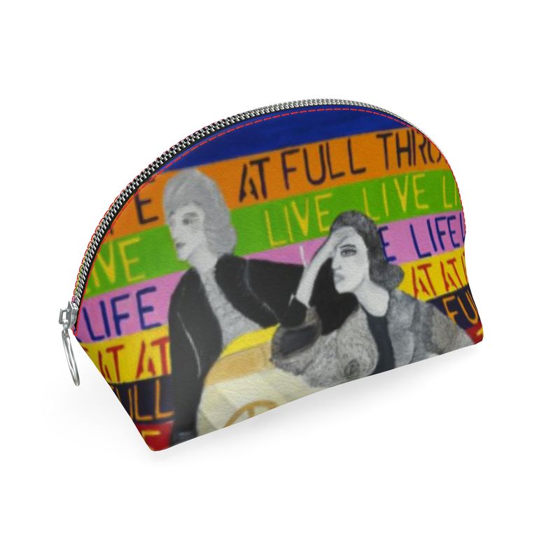 Live Life At Full Throttle Shell Coin Purse