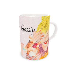 Hot Gossip Bone China Mug